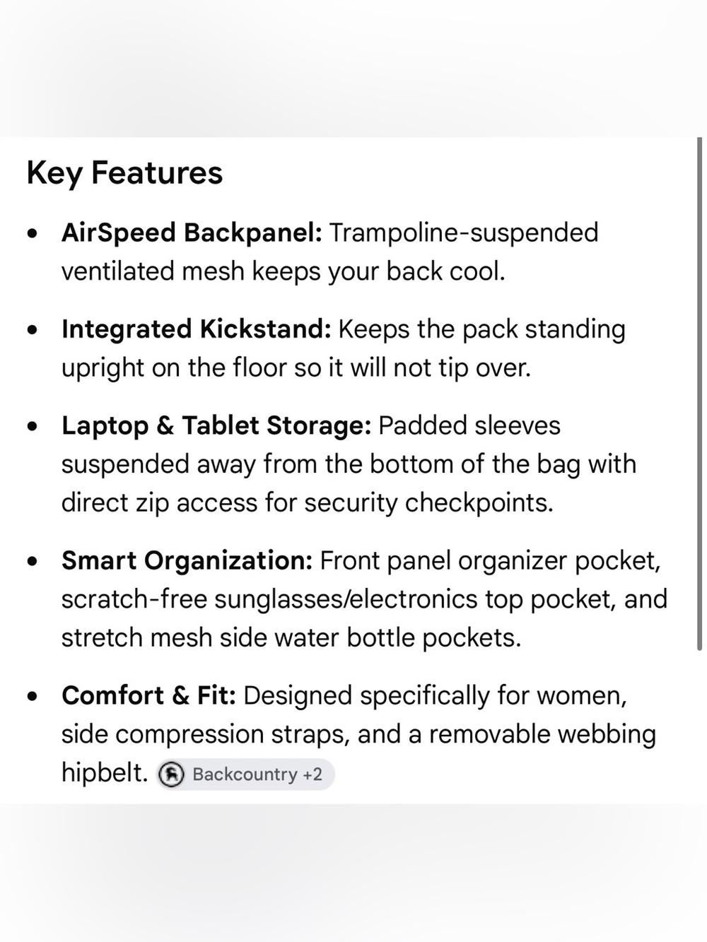 OSPREY Purple and Pink Women's Backpack - Picture 6 of 6